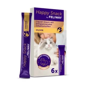 Feliway Happy Snack con Pollo 6 palitos (aprox. 90 g)
