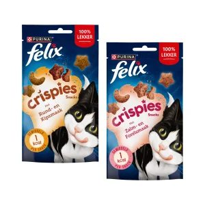 Felix Crispies Snacks para gatos