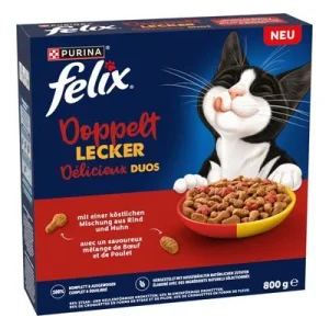 Felix Doblemente delicioso vacuno y pollo 800 g