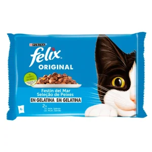 Felix Estandar Seleccion Pescados caja completa 4x85g y 12x(4x85g)