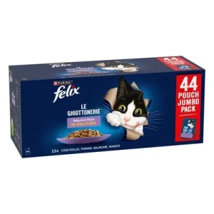 Felix Fantastic Doblemente Bueno 88 x 85 g Pollo, salmón, bacalao, pato