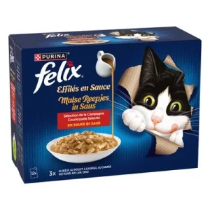 Felix Fantastic Gravy Lover 12 x 85 g Sabores del campo