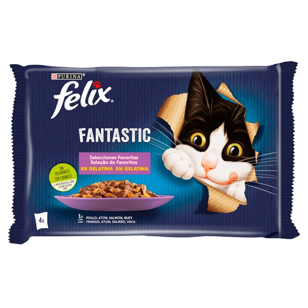 Felix Fantastic Selecciones Favoritas 4x85g y 12x(4x85g)