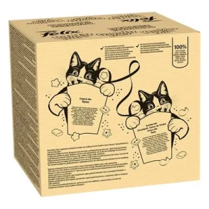 Felix Party Mix pack mixto snack para gatos 16 x 60 g - Original y Ocean Mix