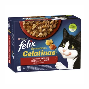 Felix Sensations Carnes en Sabrosas Gelatinas pack 12x85g