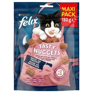 Felix Tasty Nuggets Salmón y Trucha 180 g