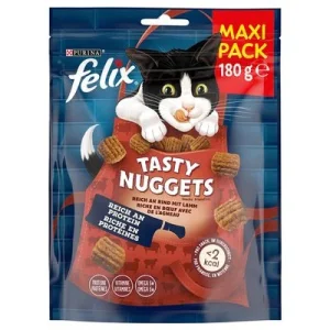 Felix Tasty Nuggets Vacuno y Cordero 180 g