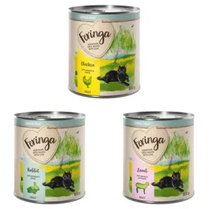 Feringa Single Meat Menu 6 x 800 g Pack mixto 1 (pollo, conejo, cordero)