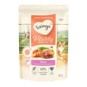Feringa Vitality Hairball Care - Pack Ahorro Salmón 24 x 85 g
