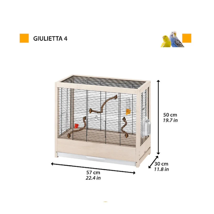 Ferplast Giulietta 4 Jaula para pájaros - Image 2