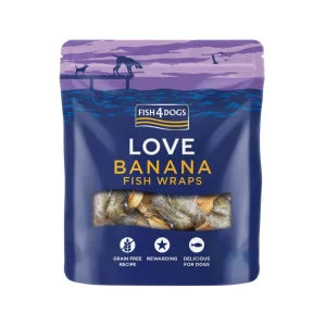 Fish4Dogs Banana Fish Wraps