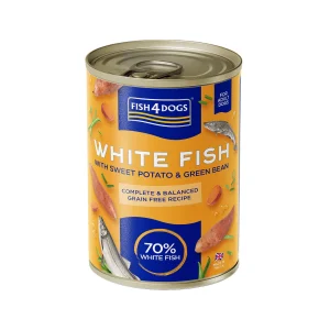 Fish4Dogs Finest Complete Wetfood - Pescado Blanco