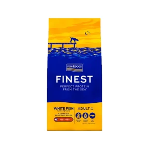 Fish4Dogs Finest Adult Complete - Pescado Blanco Croqueta Grande