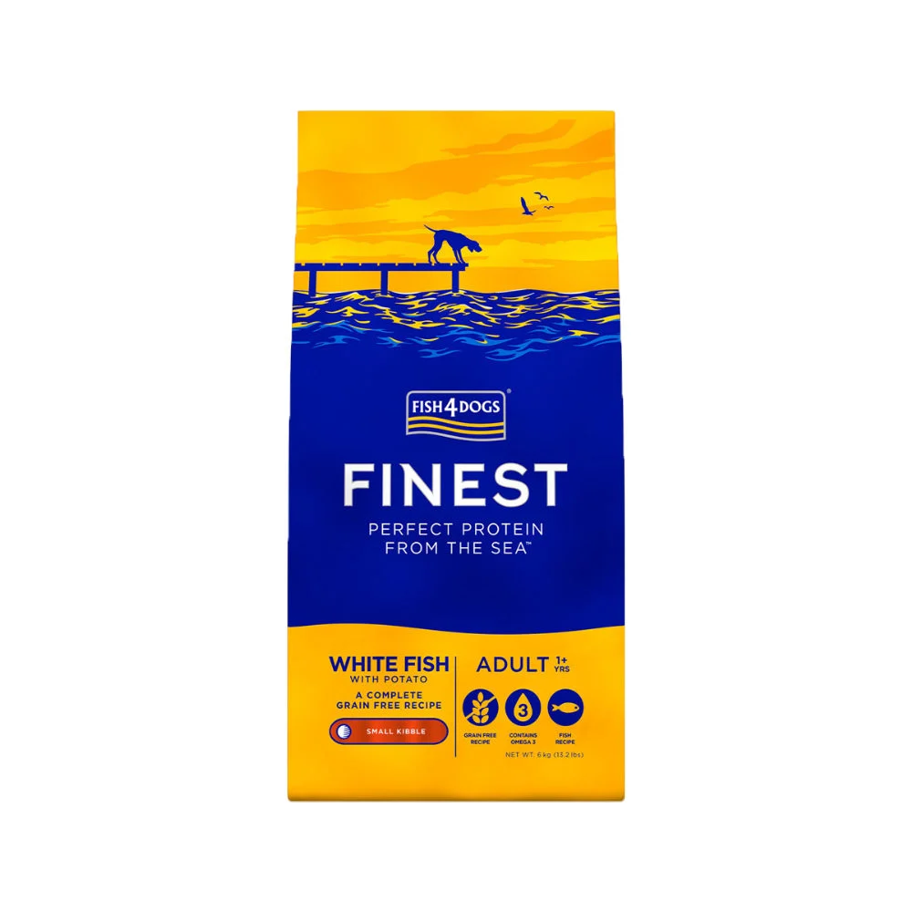 Fish4Dogs Finest Pescado Blanco Croqueta Grande