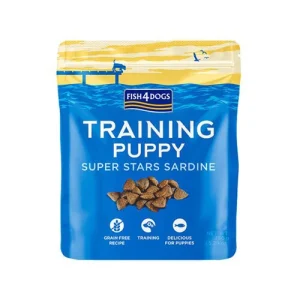Fish4Dogs Puppy Training Super Stars Snacks para perros