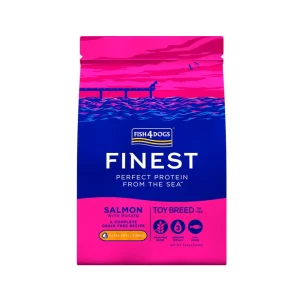 Fish4Dogs Finest Toy Breed Complete - Salmón Croqueta Extra Pequeña