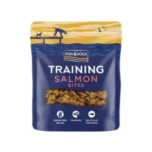 Fish4Dogs Training Adult Salmon Bites Snacks para perros