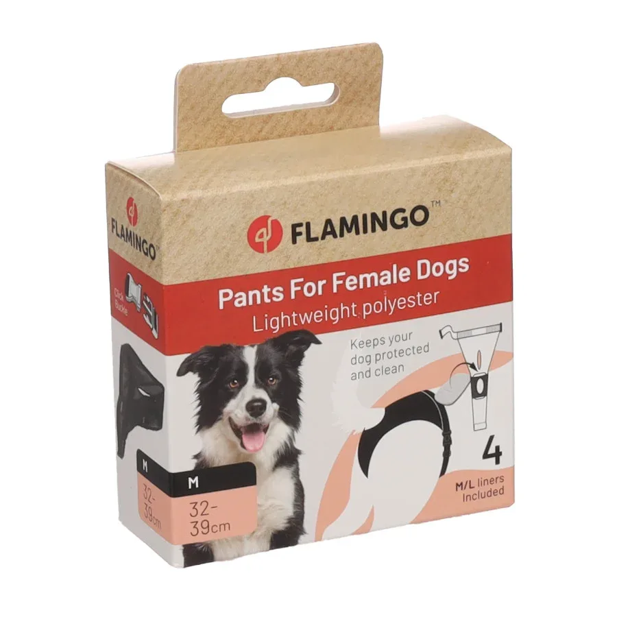 Flamingo Braguitas negras para perros - Image 2