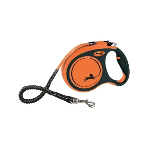Flexi Correa Extensible XTREME Tape Leash - Naranja