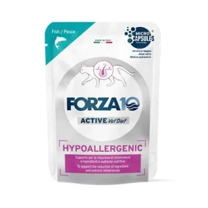 Forza 10 Hypoallergenic Active Vet Diet para gatos 12 x 80 g Pescado