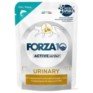 Forza 10 Urinary Active Vet Diet para gatos 12 x 80 g Pescado