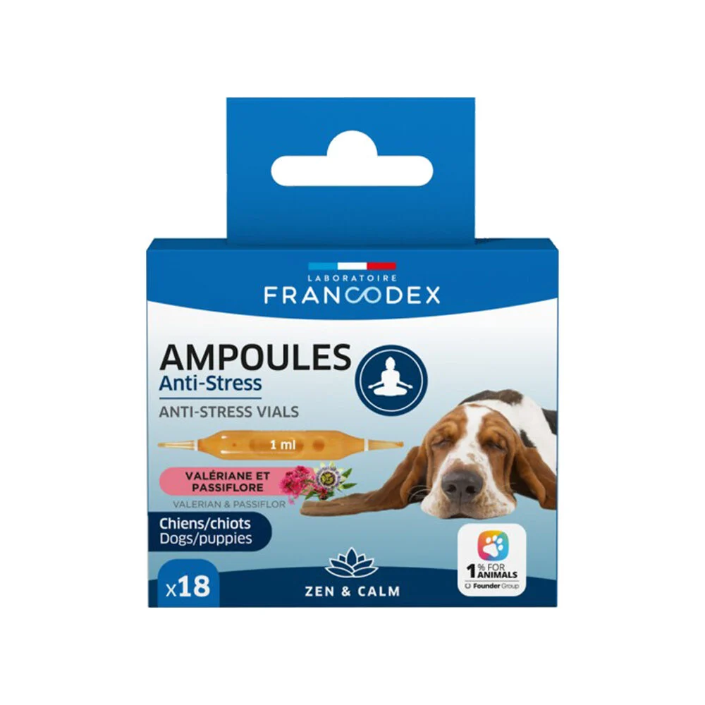 Francodex Ampollas Antiestrés Perro