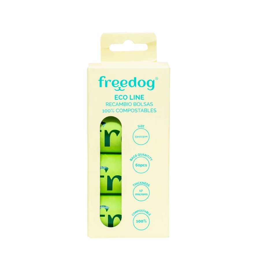 Freedog Eco Line Bolsas Higiénicas Compostables para perros - Image 2