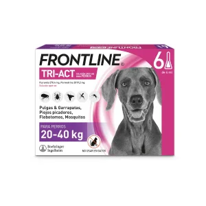 Frontline Tri-Act Pipetas Antiparasitarias para perros