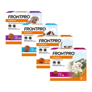 FRONTPRO Comprimidos Masticables Perro