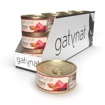 Gatynat Atún y boniato 12 x 85 g