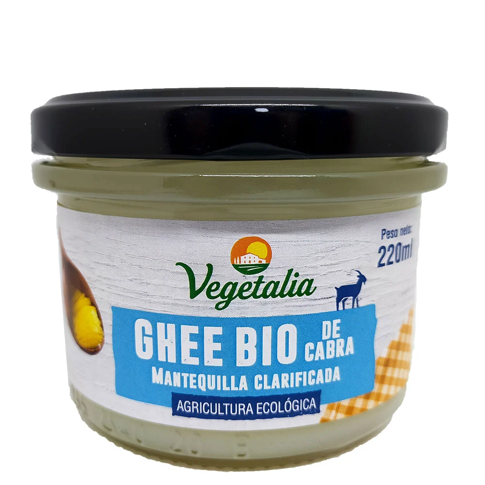 Ghee Bio Mantequilla clarificada de cabra 220 ml