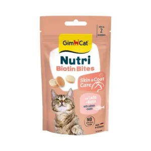 GimCat Nutri Biotin Bites con salmón 40 g