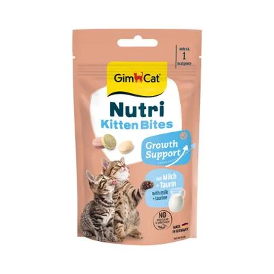GimCat Nutri Kitten Bites con leche 40 g