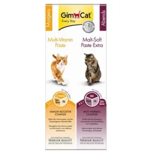 GimCat pasta Multi-Vitamin y Malt-Soft Extra - Pack mixto 2 x 50 g