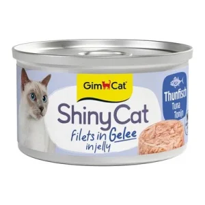 GimCat ShinyCat en gelatina 6 x 70 g Atún