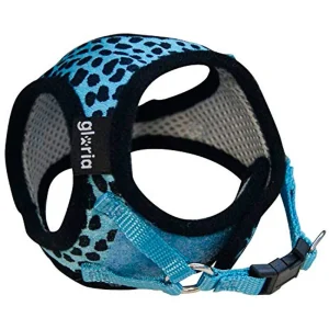 GLORIA Arnés Leopardo Azul (XS | S | M| L)