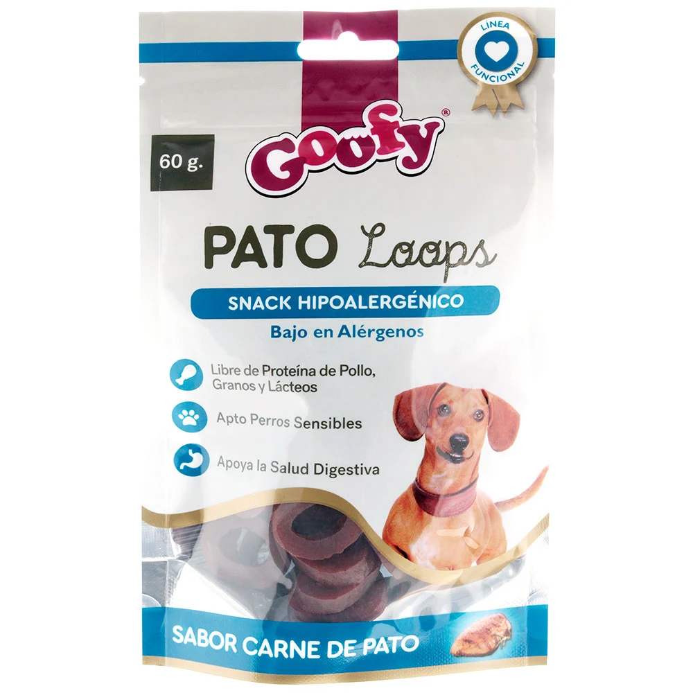 GOOFY | SNACK HIPOALERGENICO PATO LOOPS