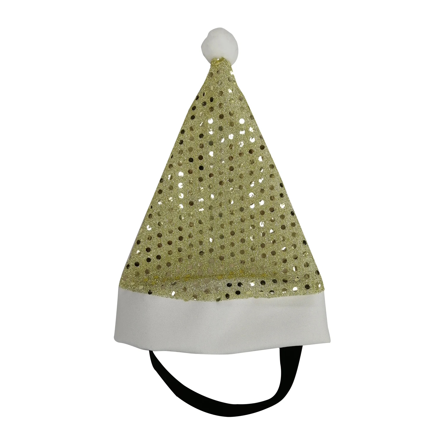 Gorro Navideño Dorado – L