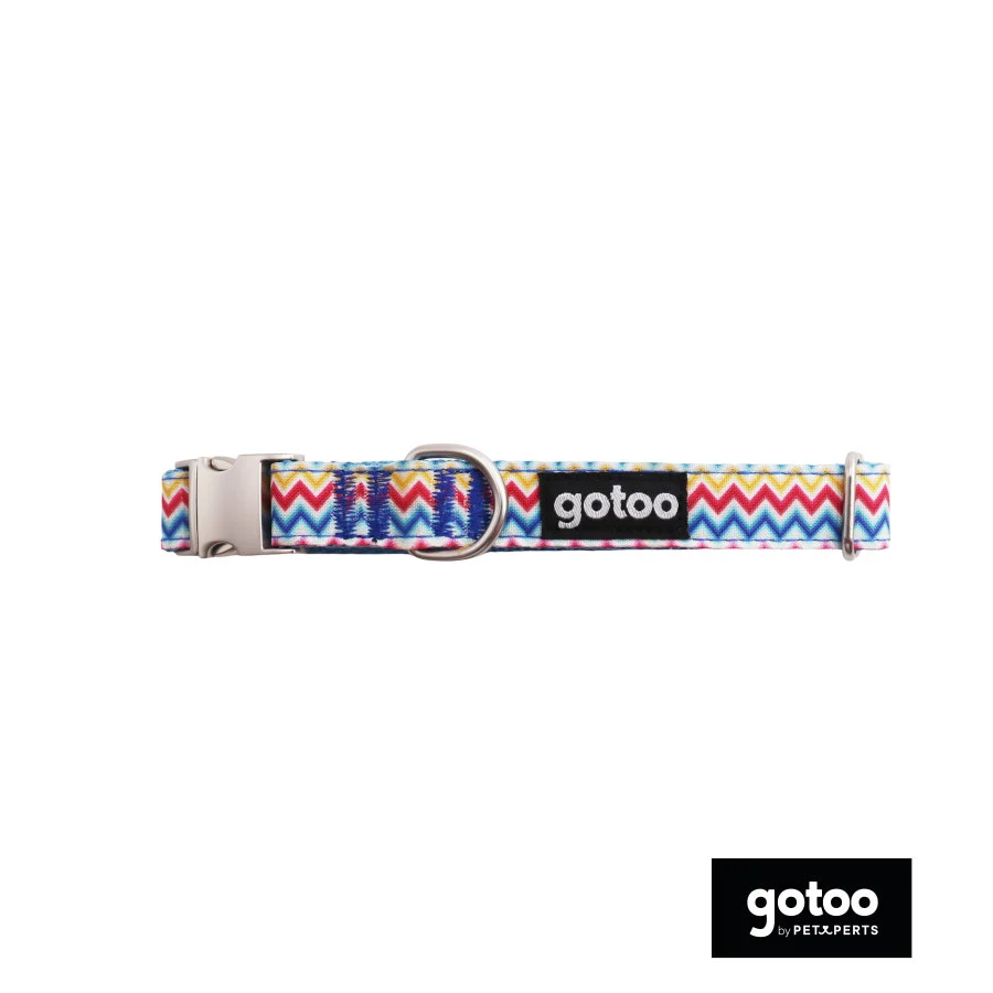 Gotoo Collar estampado rayas zig - Image 2