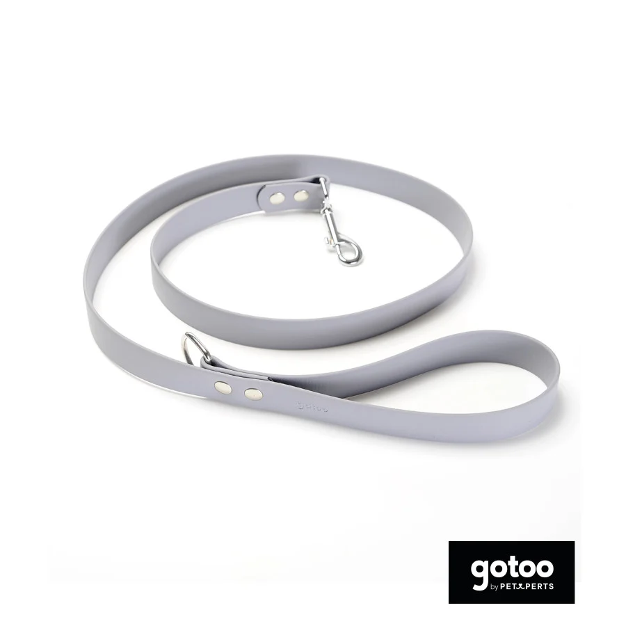 Gotoo Correa Biothane gris para perros - Image 2