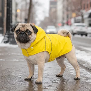 Gotoo Impermeable Reflectante Amarillo para perros