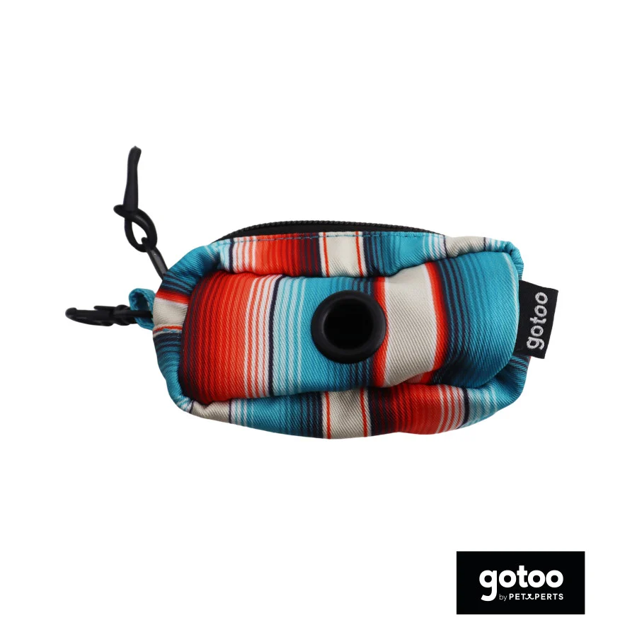 Gotoo Porta bolsas rayas multicolor para perro - Image 2