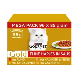 Gourmet Gold Trocitos Finos en Salsa - Megapack
