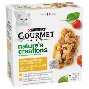 Gourmet Nature's Creations 8 x 85 g Pollo y Pavo