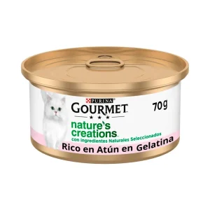 Gourmet Natures Creations Atún y Gambas en Gelatina 24 latas