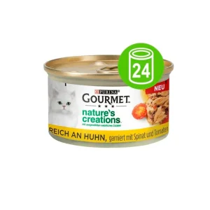 Gourmet Nature’s Creations Rico en Pollo 85g ó Pack 24x85g