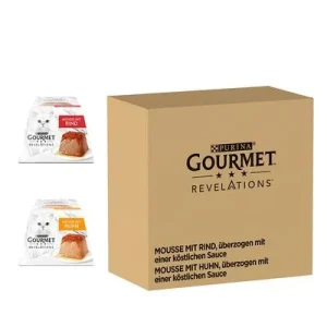 Gourmet Revelations Mousse 48 x 57 g - Megapack Ahorro Vacuno y pollo