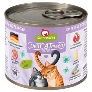 GranataPet DeliCatessen 6 x 200 g Pato y ave