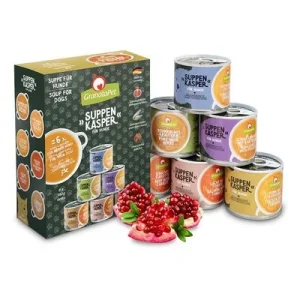 GranataPet Suppenkasper sopa para perros - Pack de prueba 6 x 140 g