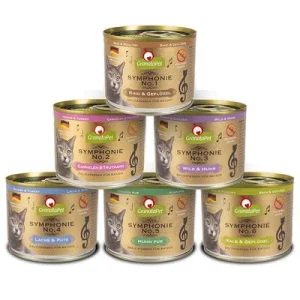GranataPet Symphonie 6 x 200 g - Pack de prueba 6 variantes